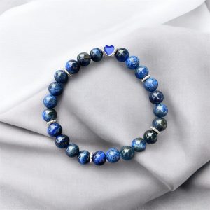 Armband med vackra blåa färger